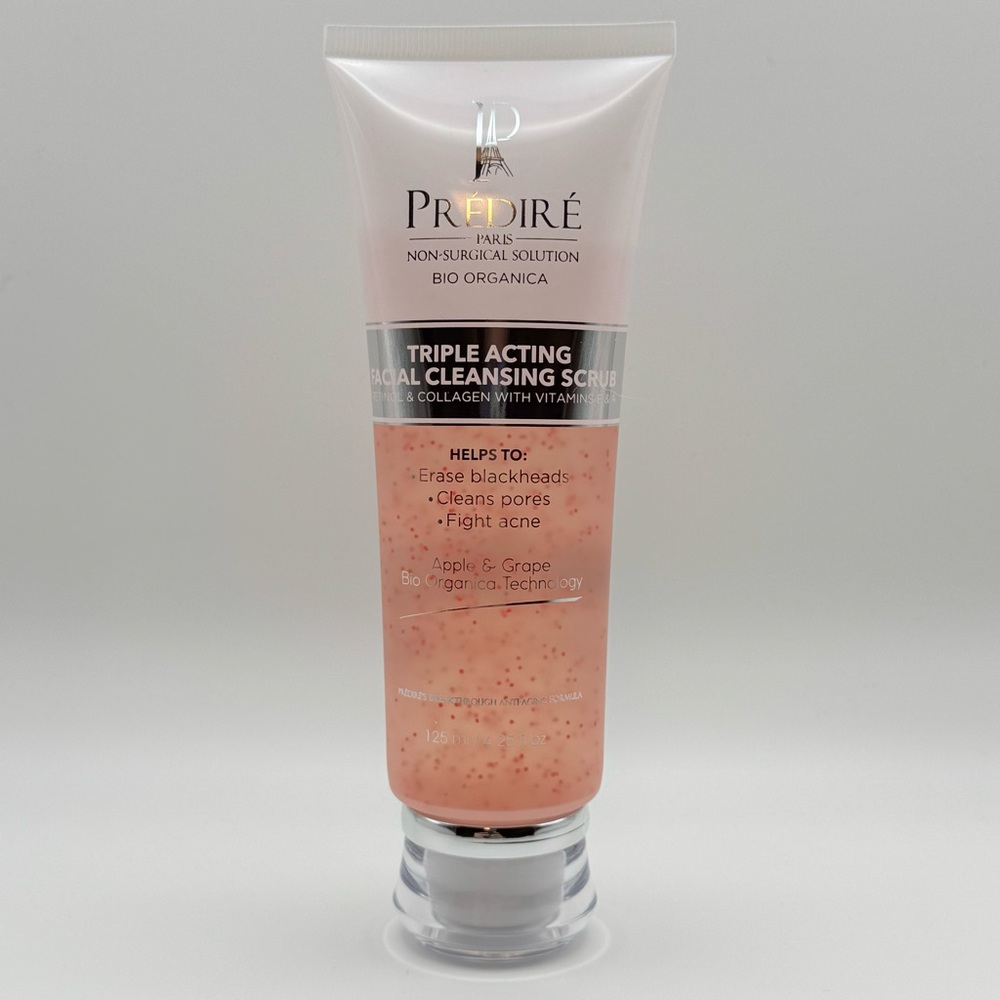 Triple Action Facial Cleansing Scrub , Black Head , Pore Cleaner , Moisture